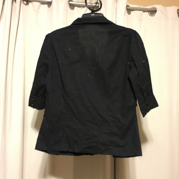 Black button up shirt - Picture 2 of 5
